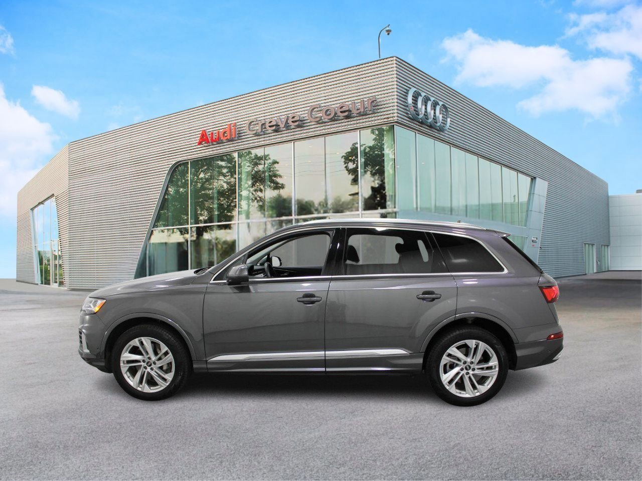 Used 2023 Audi Q7 Premium with VIN WA1ACBF79PD020725 for sale in Creve Coeur, MO