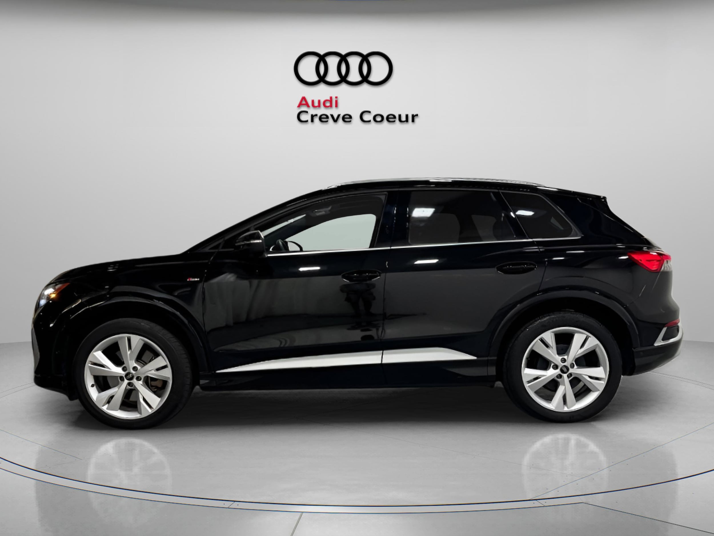 Used 2023 Audi Q4 e-tron Premium Plus with VIN WA1L2BFZXPP037156 for sale in Creve Coeur, MO
