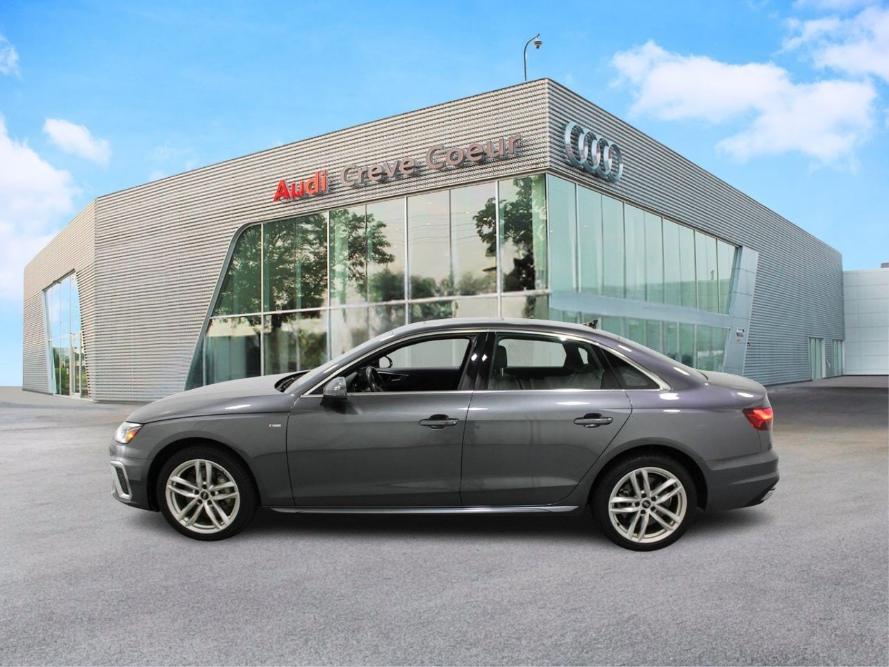 Used 2021 Audi A4 Premium Plus with VIN WAUEAAF43MN016119 for sale in Creve Coeur, MO