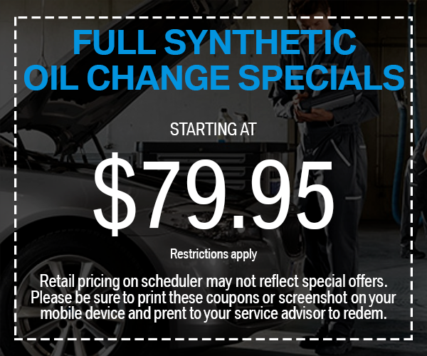 Full Synthetic Oil Change | BMW Service Coupons St Louis