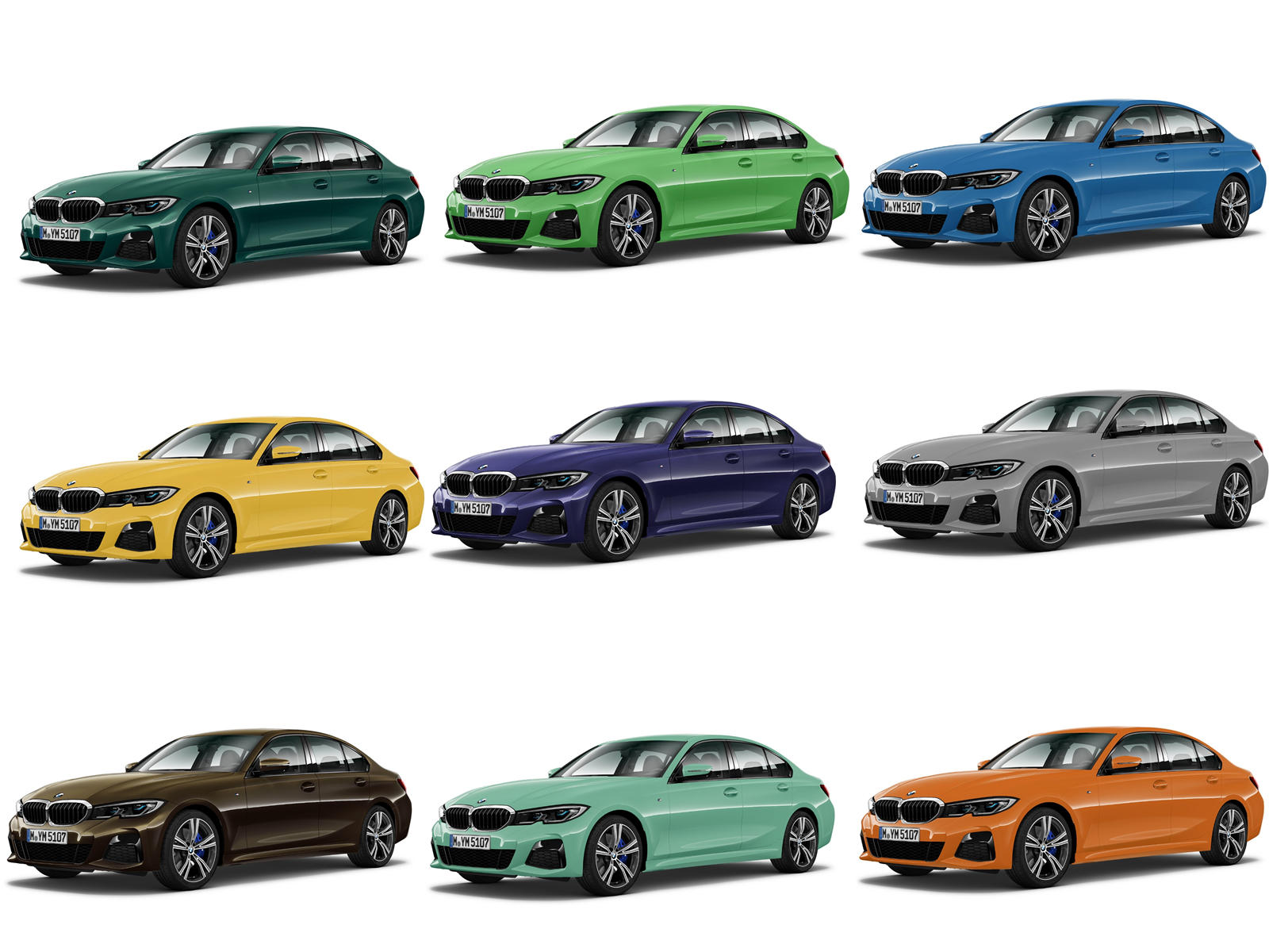 BMW paint finishes: Shades of Black and Grey