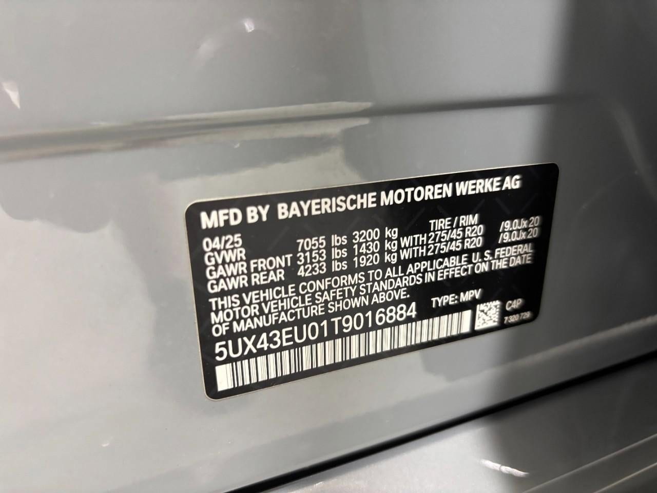 2026 Bmw X5 xDrive50e photo 4