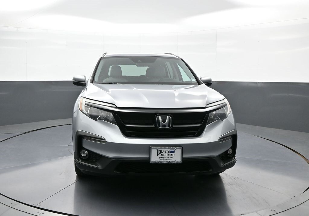 Certified 2021 Honda Pilot SE with VIN 5FNYF6H24MB013593 for sale in Brooklyn, NY