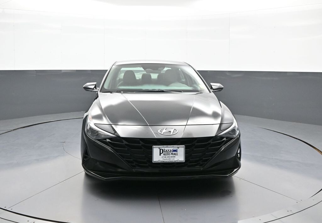 Certified 2023 Hyundai Elantra Hybrid Blue Sedan