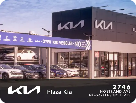 Plaza Kia new and certified pre-owned Kia vehicles in Brooklyn, NY
