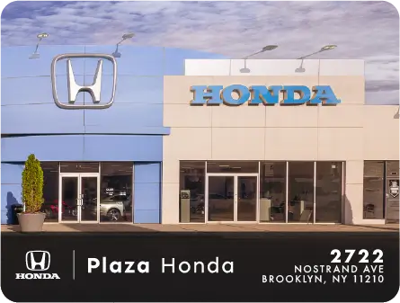 Plaza Honda new and certified pre-owned Honda vehicles in Brooklyn, NY