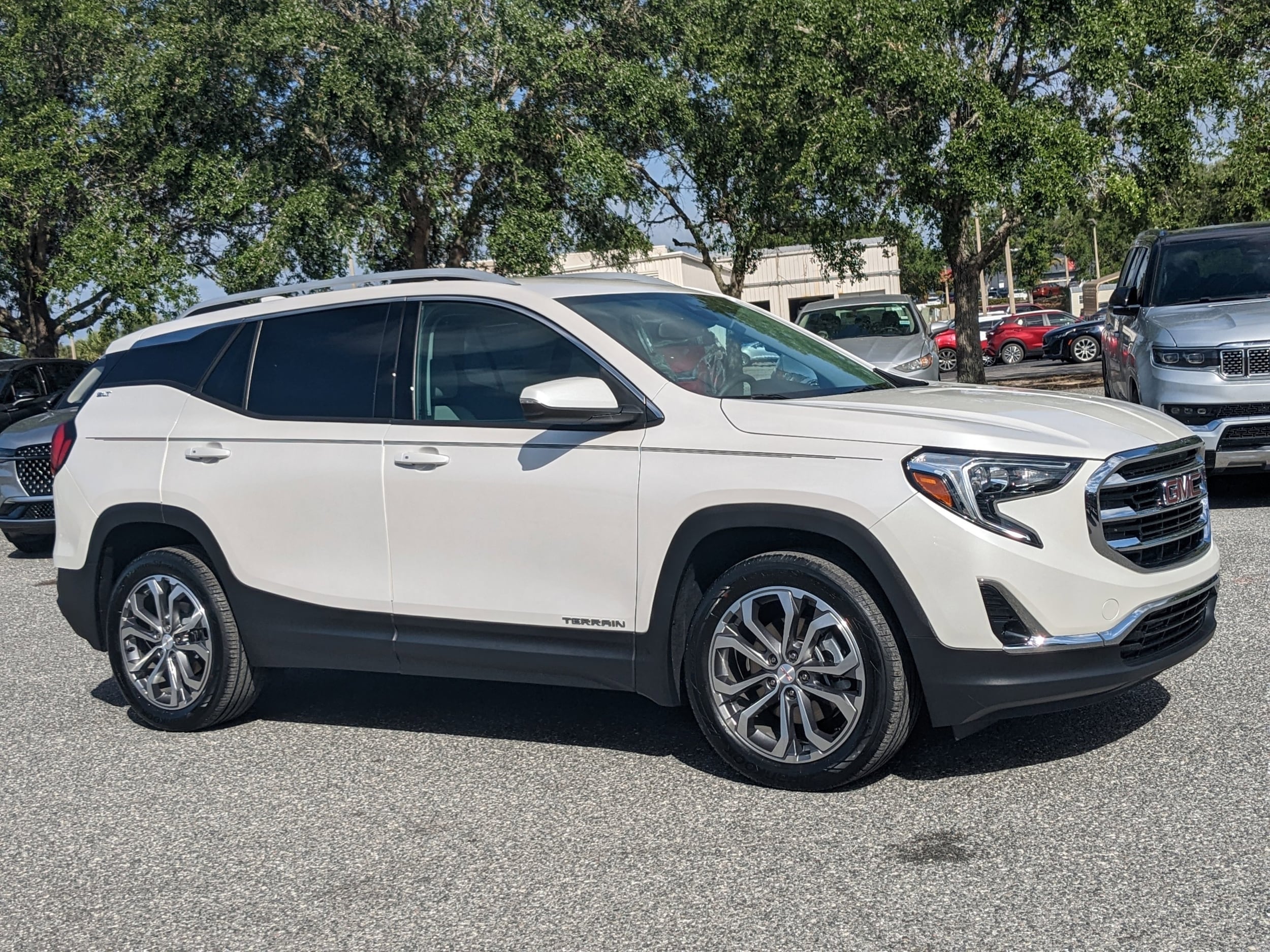 Used 2020 GMC Terrain SLT with VIN 3GKALPEX3LL215734 for sale in Leesburg, FL