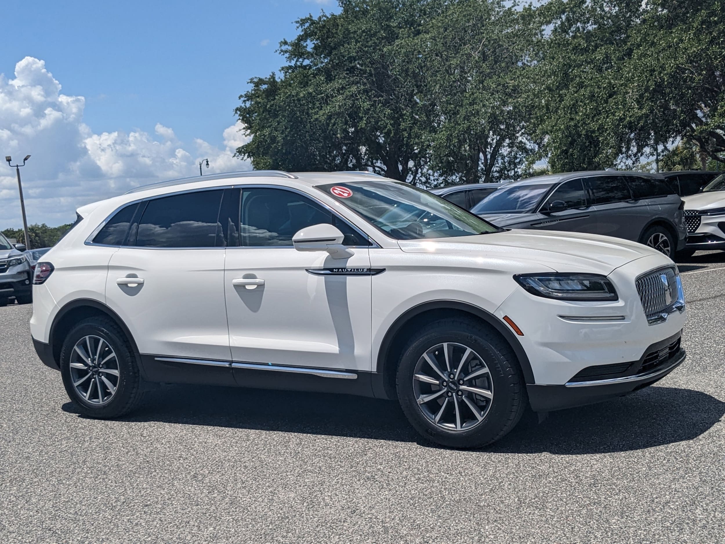 Certified 2021 Lincoln Nautilus Base with VIN 2LMPJ6J97MBL15412 for sale in Leesburg, FL