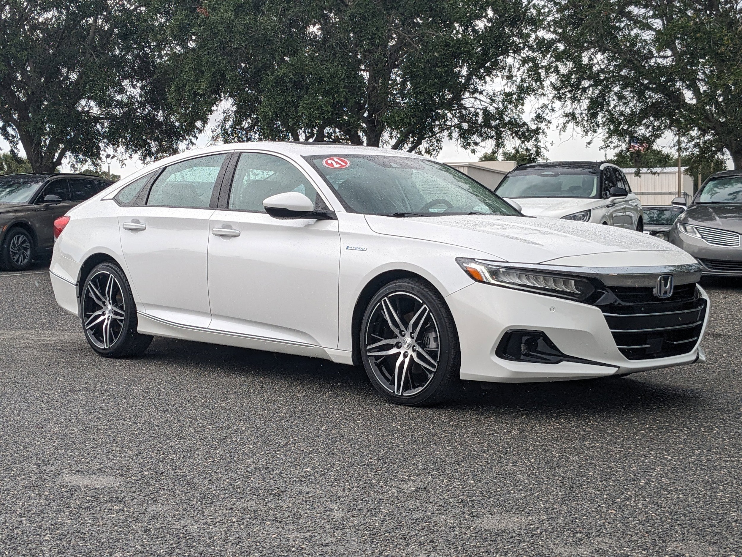 Used 2021 Honda Accord Hybrid Touring with VIN 1HGCV3F97MA015182 for sale in Leesburg, FL