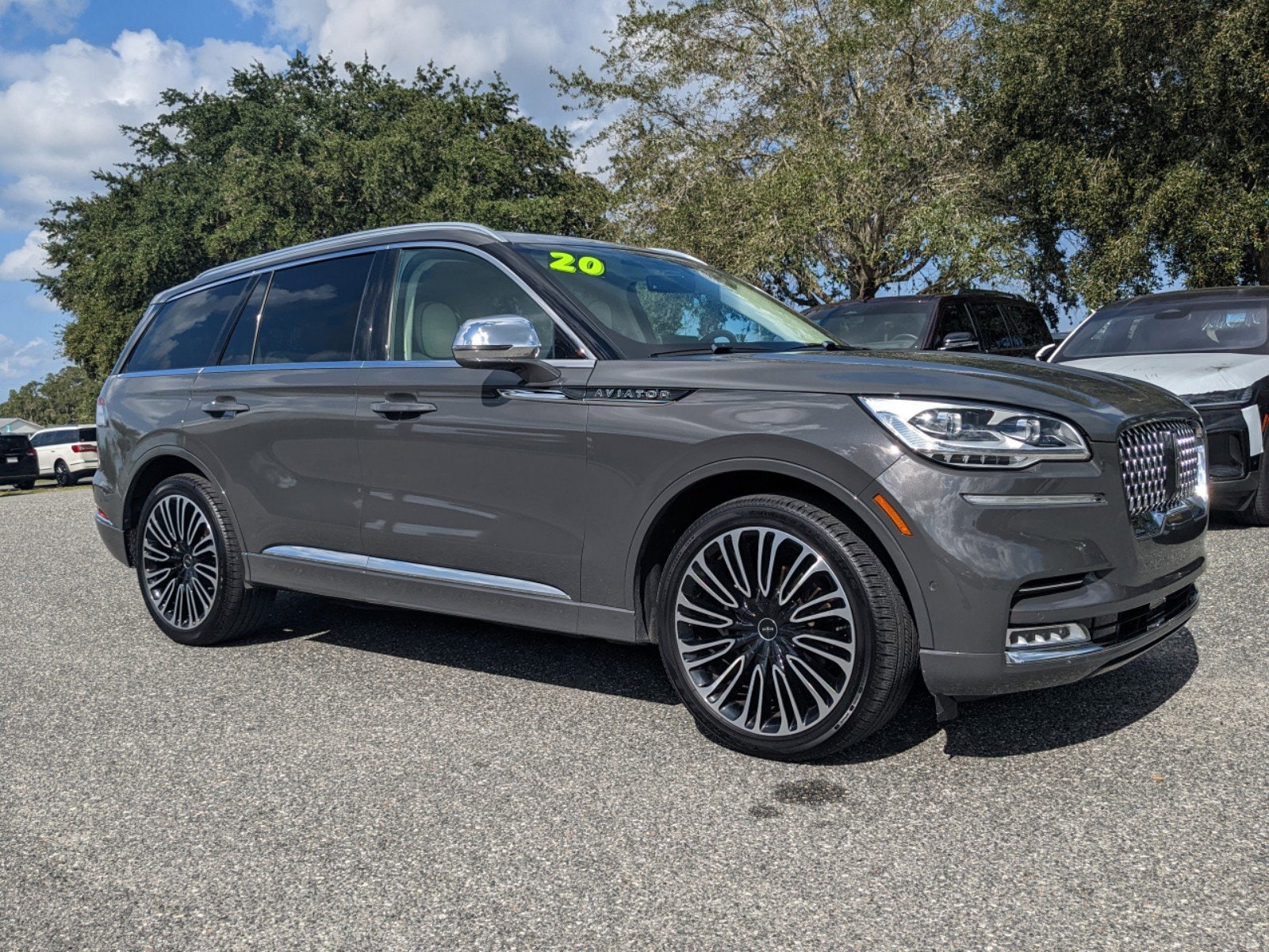 Certified 2020 Lincoln Aviator Black Label with VIN 5LM5J9XC2LGL04989 for sale in Leesburg, FL