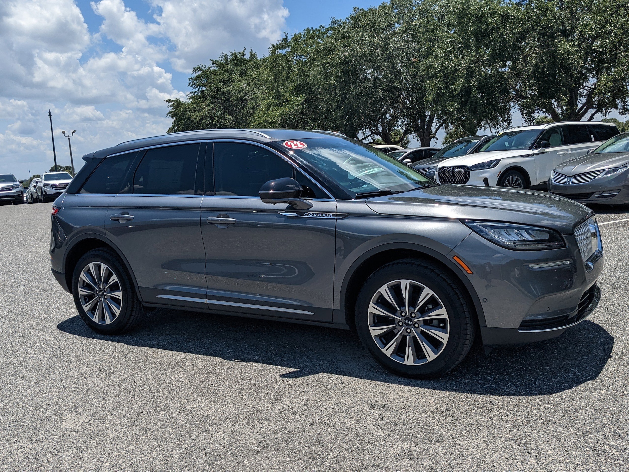 Certified 2022 Lincoln Corsair Reserve with VIN 5LMCJ2C97NUL19324 for sale in Leesburg, FL