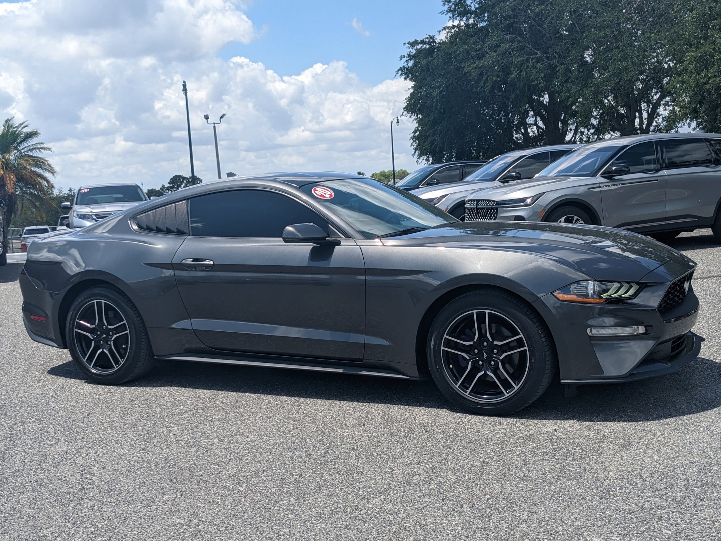 Used 2020 Ford Mustang EcoBoost Premium with VIN 1FA6P8TH5L5167067 for sale in Leesburg, FL