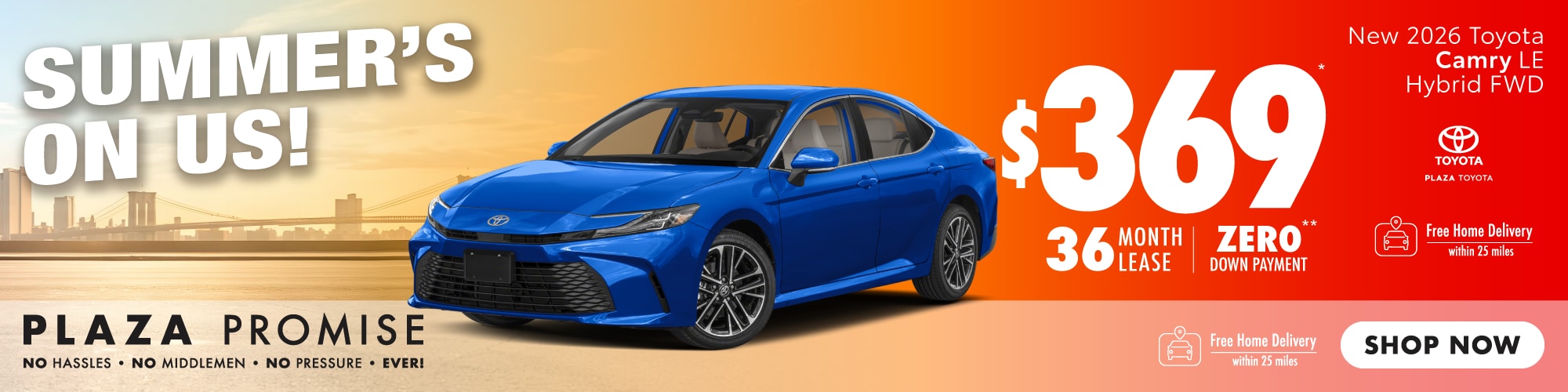 2026 Toyota Camry LE Hybrid FWD