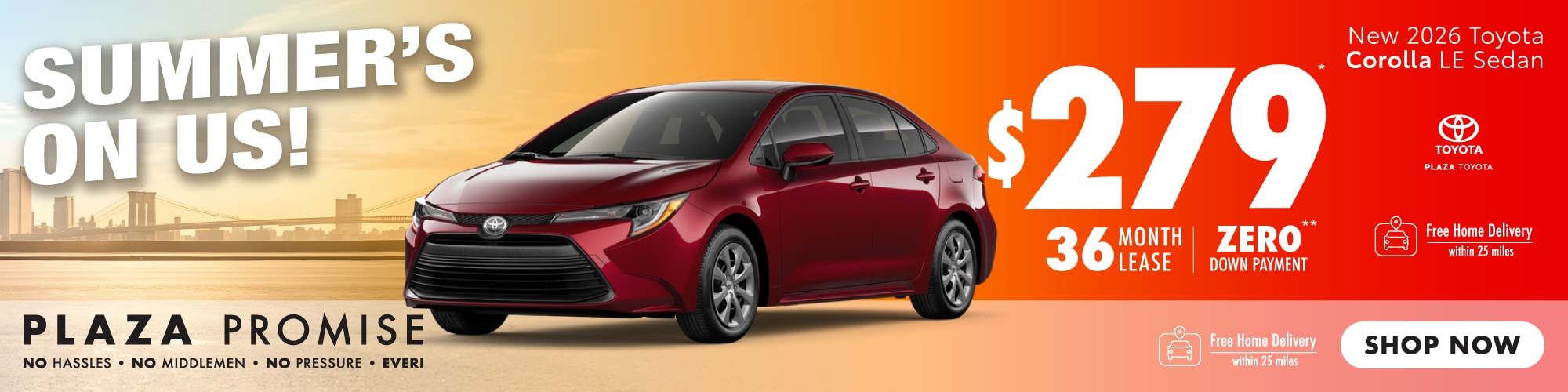 New 2026 Toyota Corolla LE