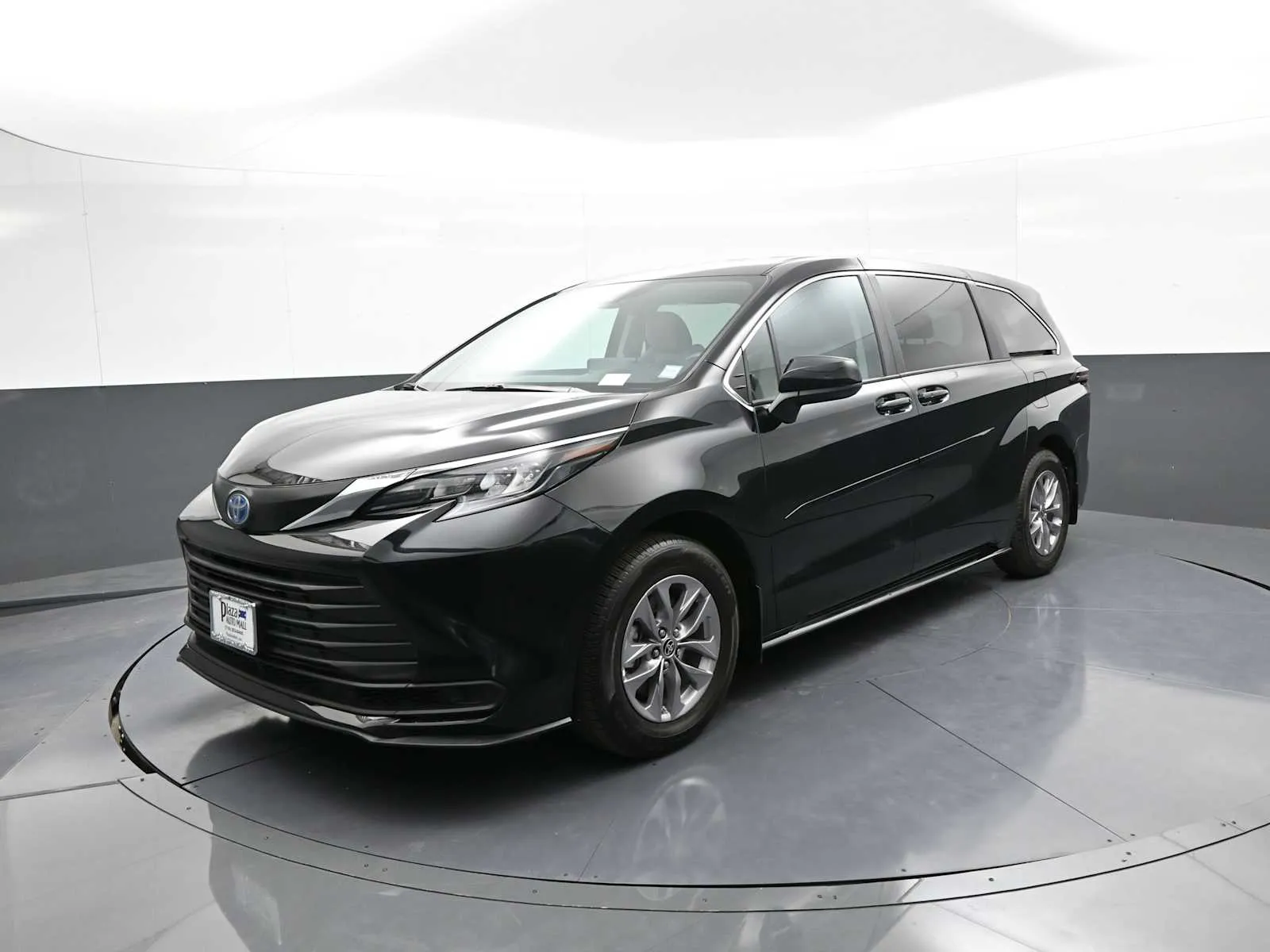 Toyota Sienna representing the SUV and minivan rental class