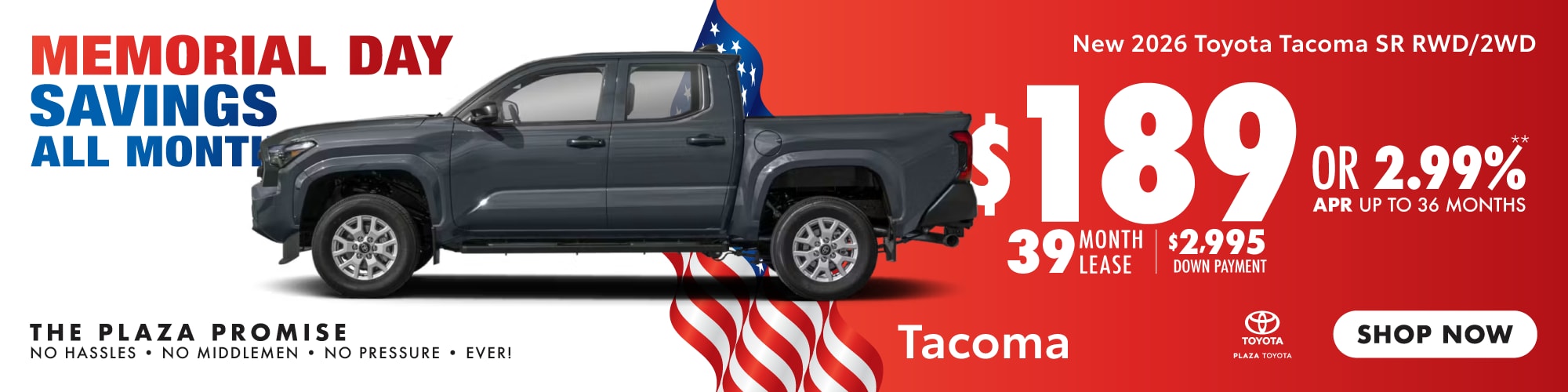 New 2026 Toyota Tacoma