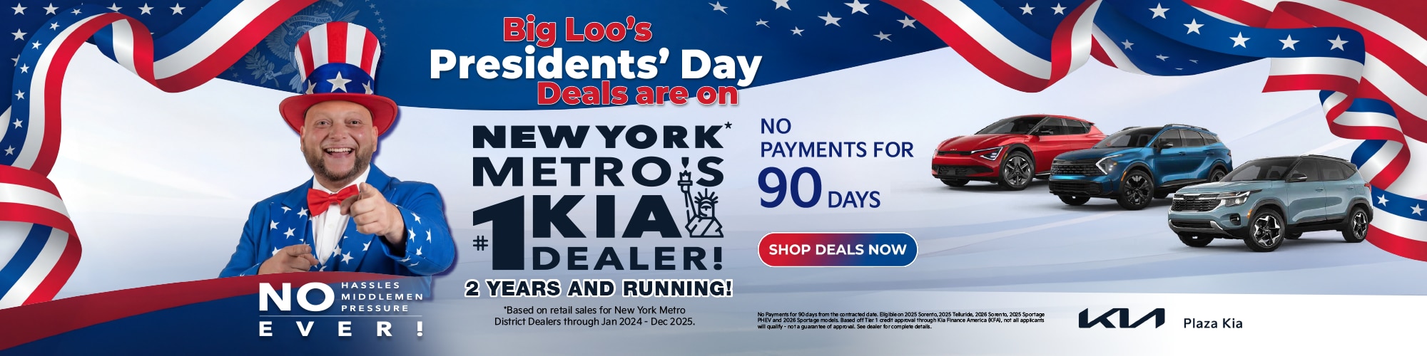 Plaza Kia - President's Day Savings All Month