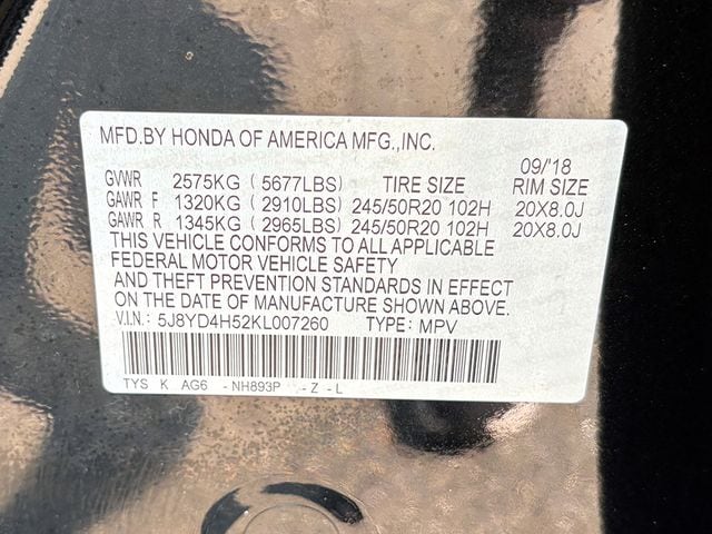 2019 Acura MDX Technology Package - Photo 19