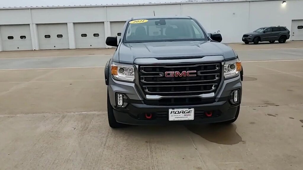 Used 2021 GMC Canyon AT4 w/Leather Truck Crew Cab