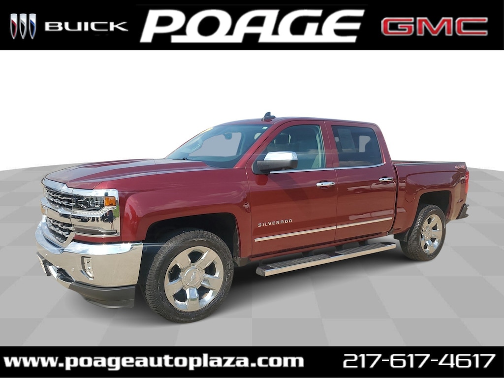 Used 2017 Chevrolet Silverado 1500 LTZ Truck Crew Cab