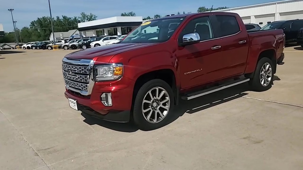 Used 2022 GMC Canyon Denali Truck Crew Cab