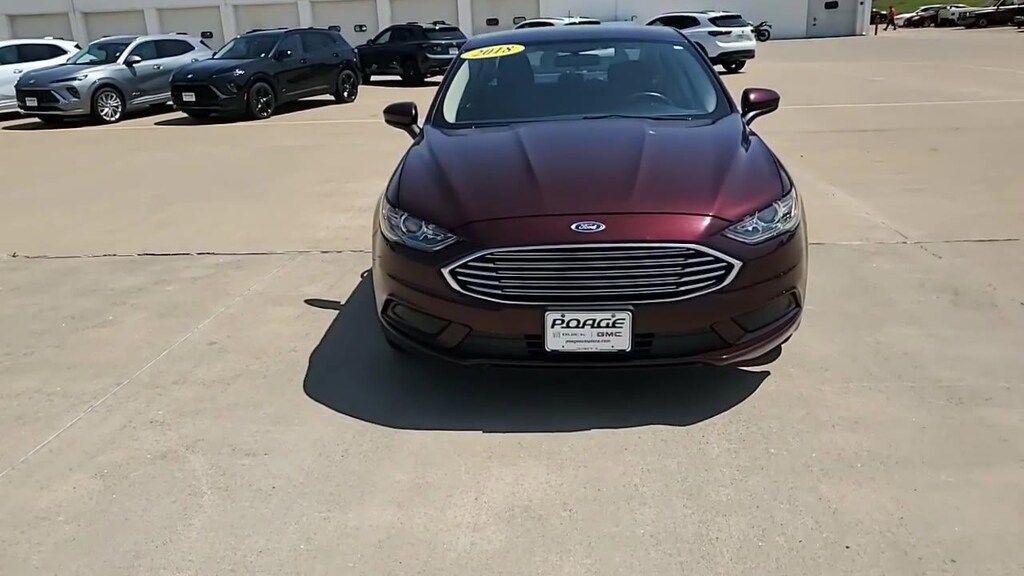 Used 2018 Ford Fusion SE Sedan