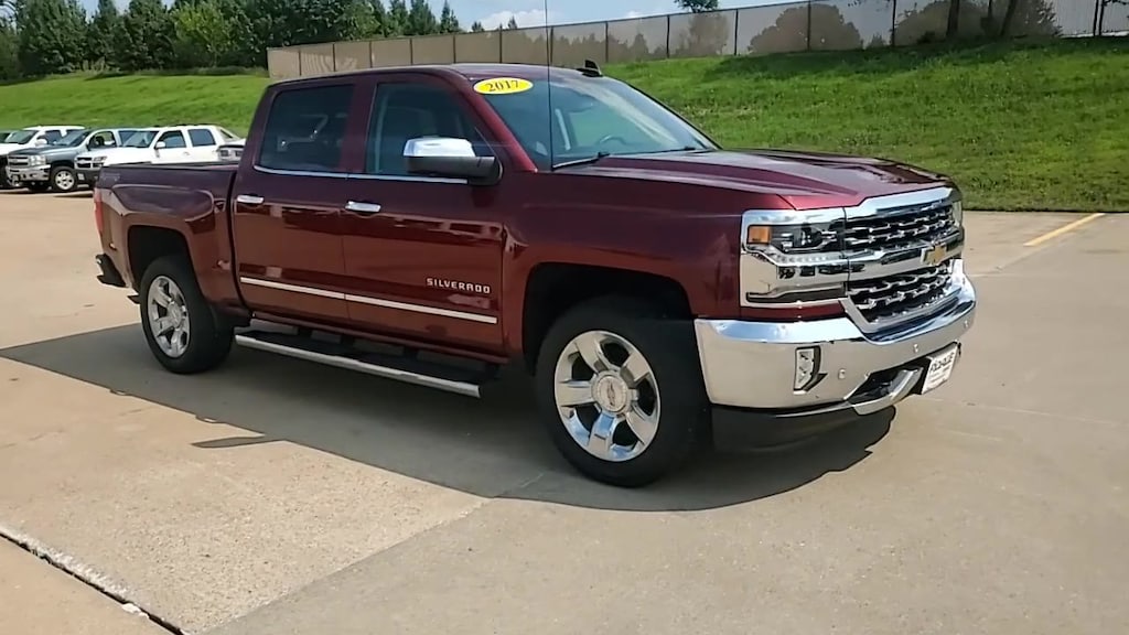 Used 2017 Chevrolet Silverado 1500 LTZ Truck Crew Cab