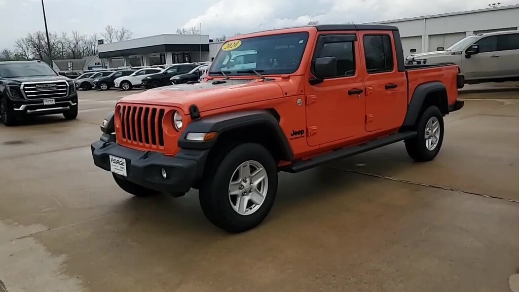 Used 2020 Jeep Gladiator Sport Truck Crew Cab