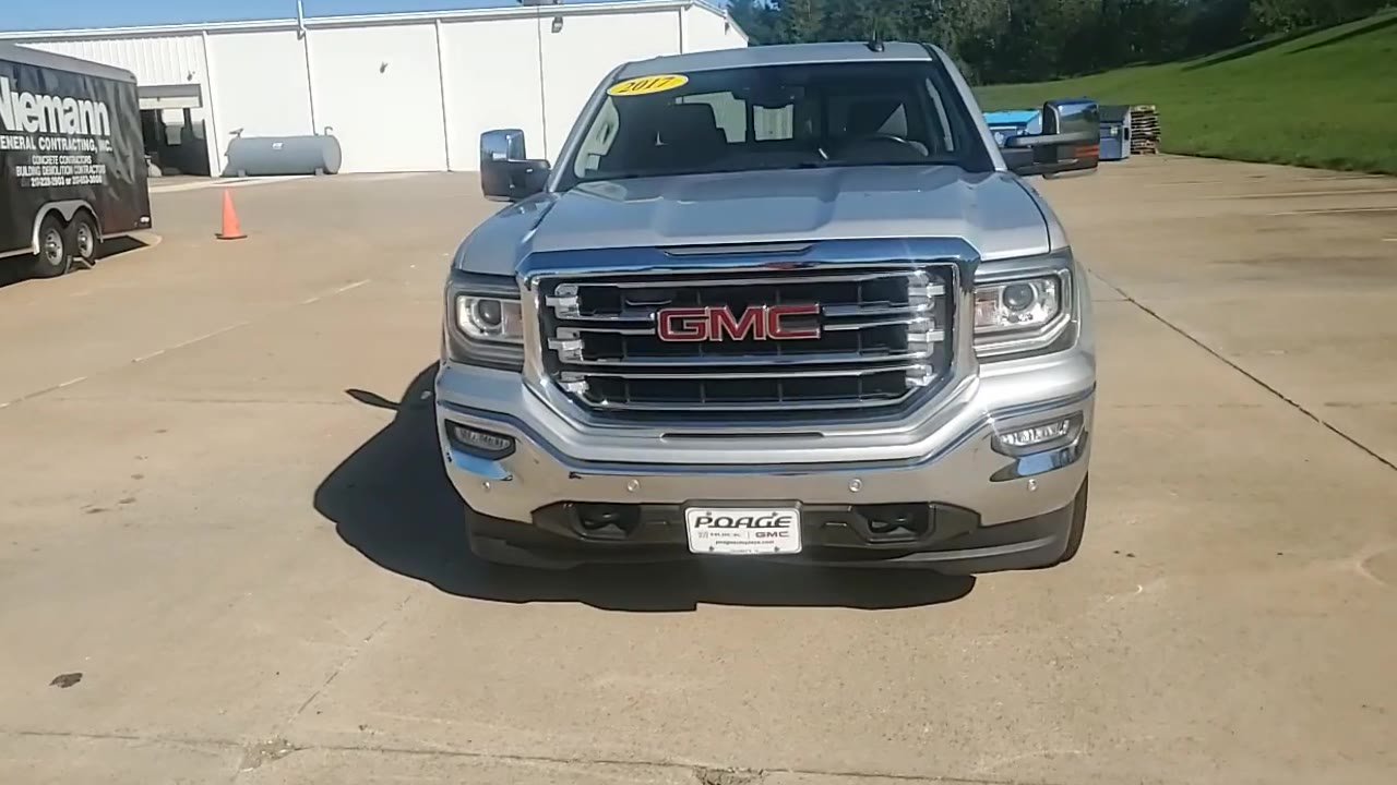 Used 2017 GMC Sierra 1500 SLT Truck Double Cab