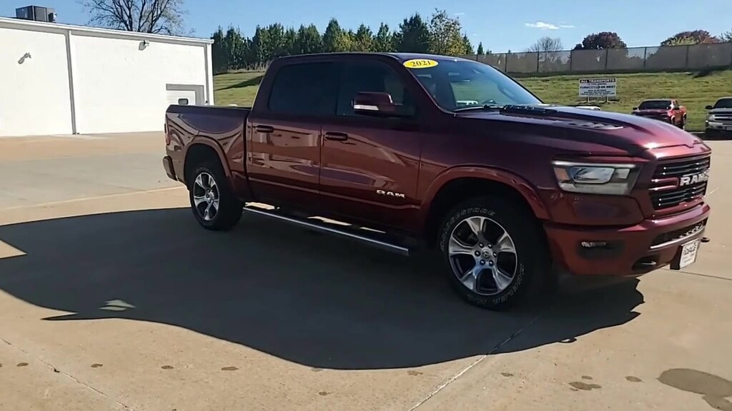 Used 2021 Ram 1500 Laramie Truck Crew Cab