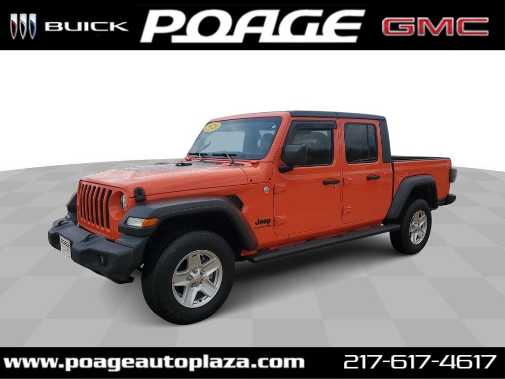 Used 2020 Jeep Gladiator Sport Truck Crew Cab