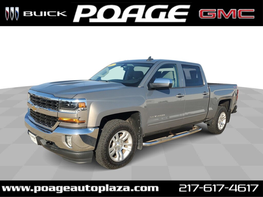 Used 2017 Chevrolet Silverado 1500 LT w/1LT Truck Crew Cab