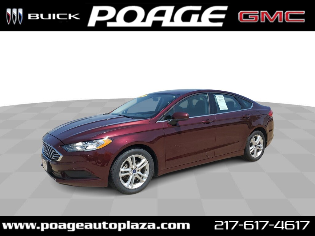 Used 2018 Ford Fusion SE Sedan