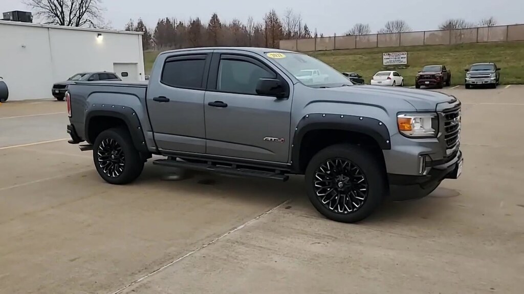 Used 2021 GMC Canyon AT4 w/Leather Truck Crew Cab