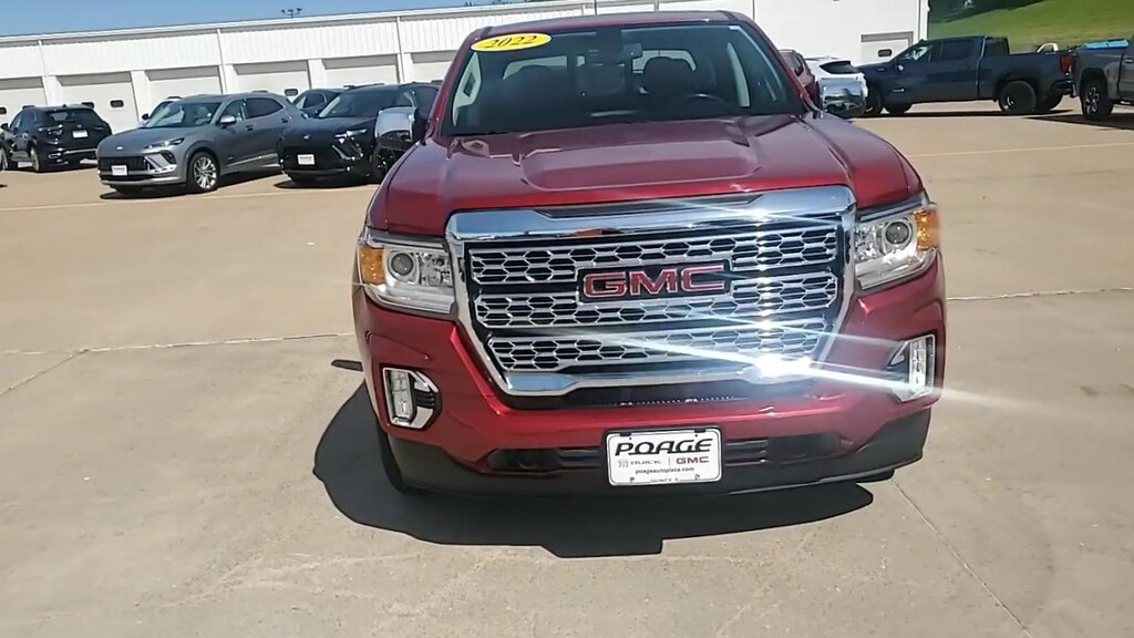 Used 2022 GMC Canyon Denali Truck Crew Cab