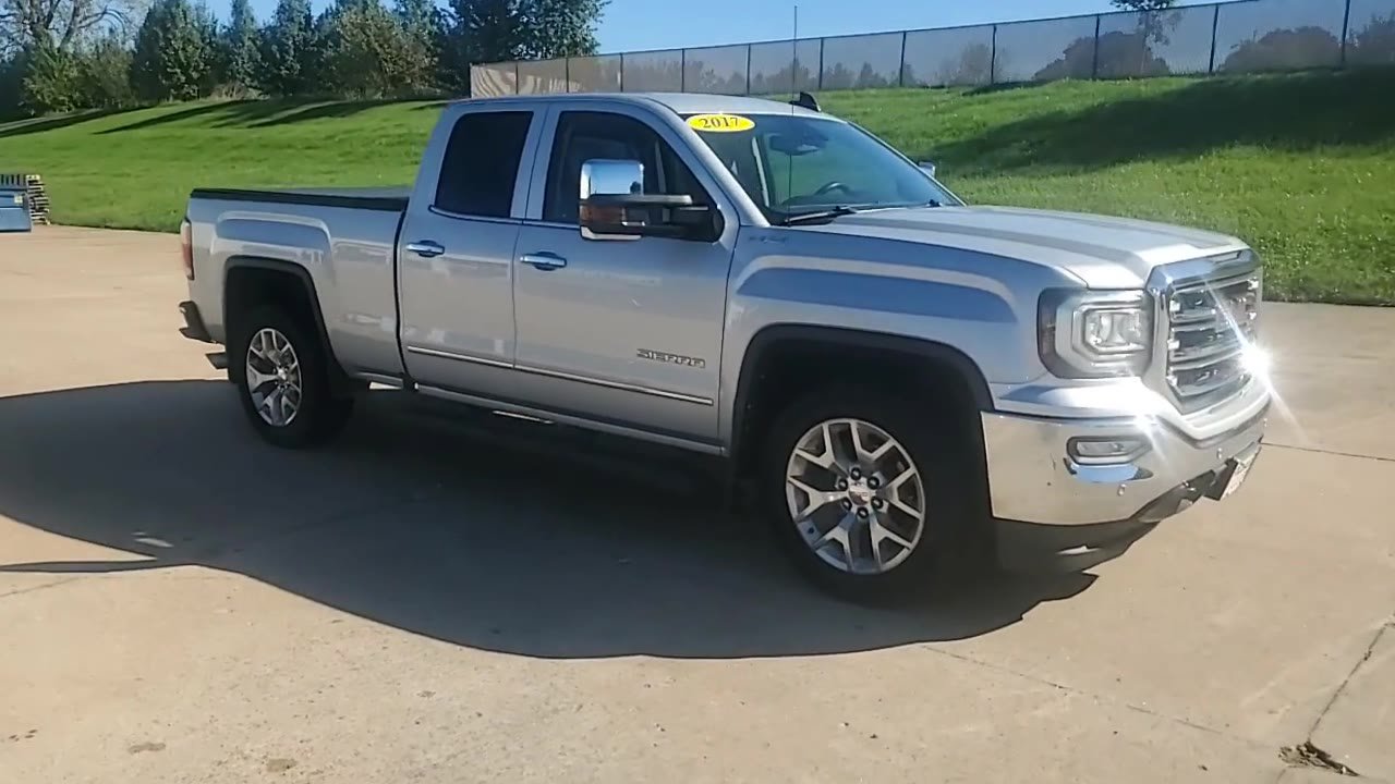 Used 2017 GMC Sierra 1500 SLT Truck Double Cab