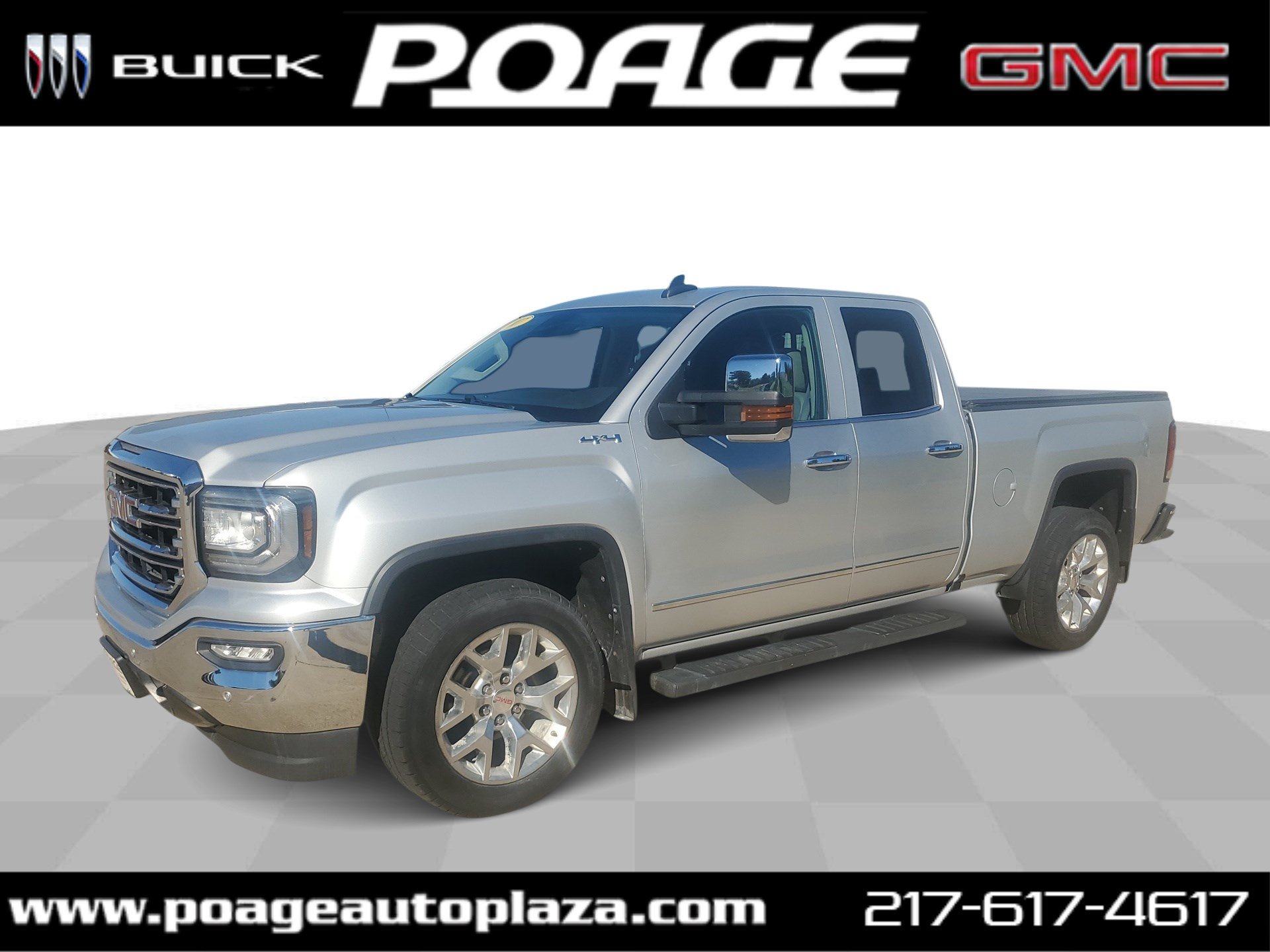 Used 2017 GMC Sierra 1500 SLT Truck Double Cab