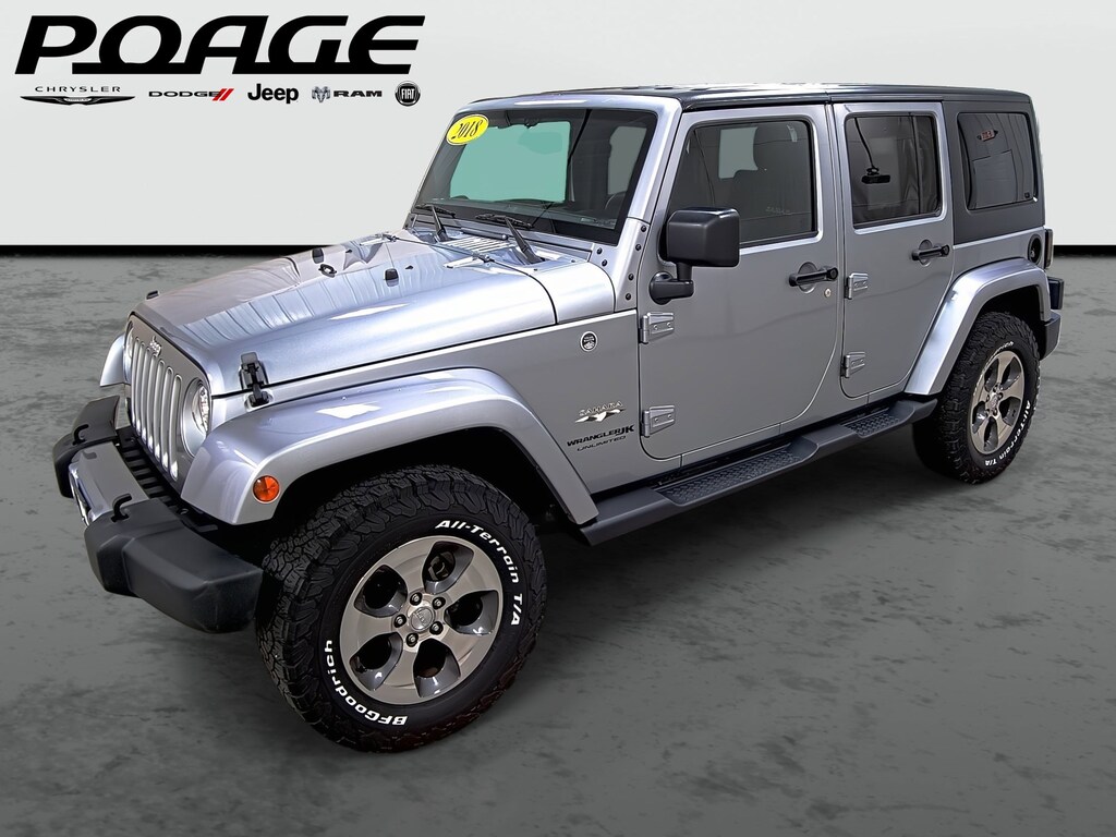 Used 2018 Jeep Wrangler JK Unlimited Sahara SUV