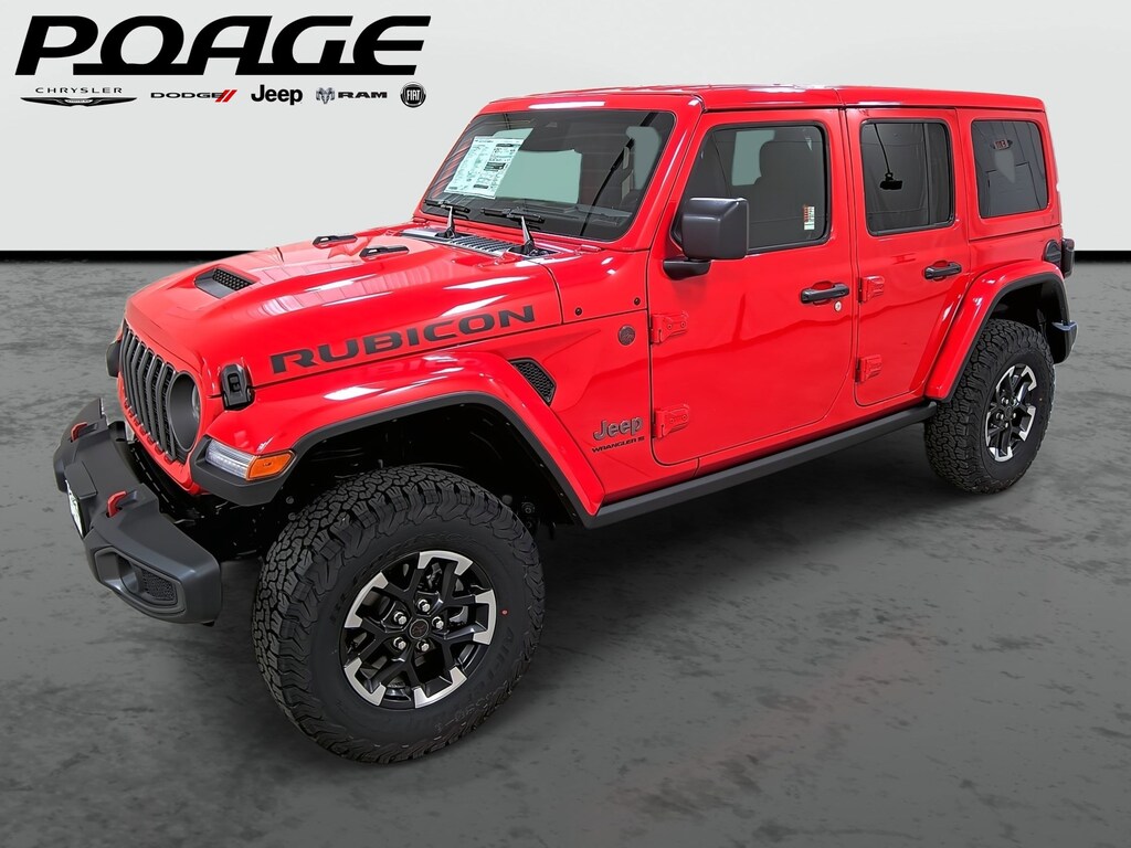 New 2026 Jeep Wrangler 4-DOOR RUBICON Sport Utility