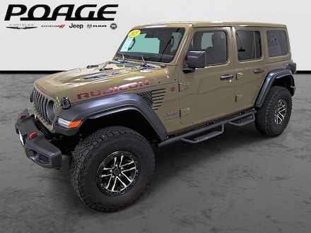Featured Used 2025 Jeep Wrangler Rubicon SUV for Sale in Hannibal, MO
