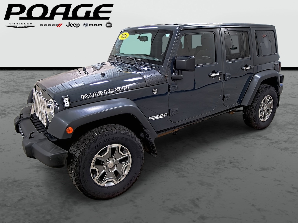 Used 2016 Jeep Wrangler Unlimited Rubicon SUV