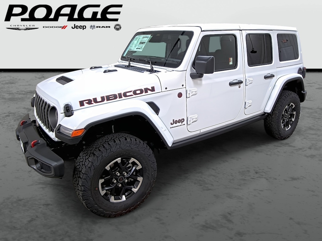 New 2026 Jeep Wrangler 4-DOOR RUBICON Sport Utility