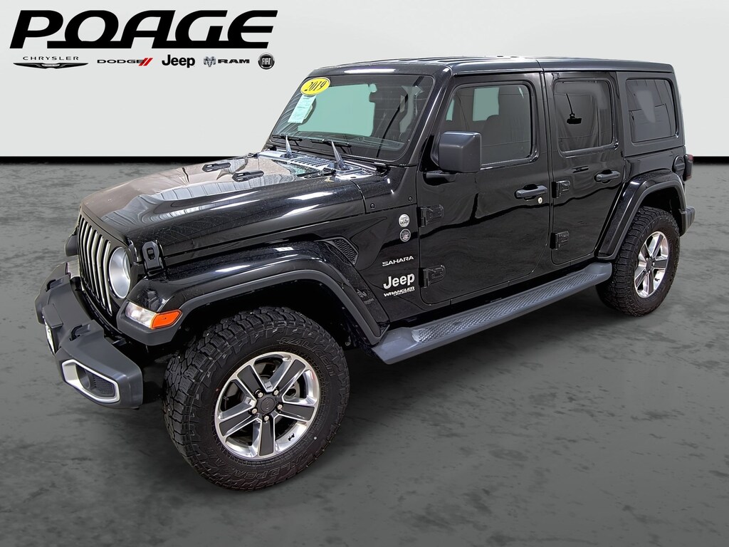 Used 2019 Jeep Wrangler Unlimited Sahara SUV