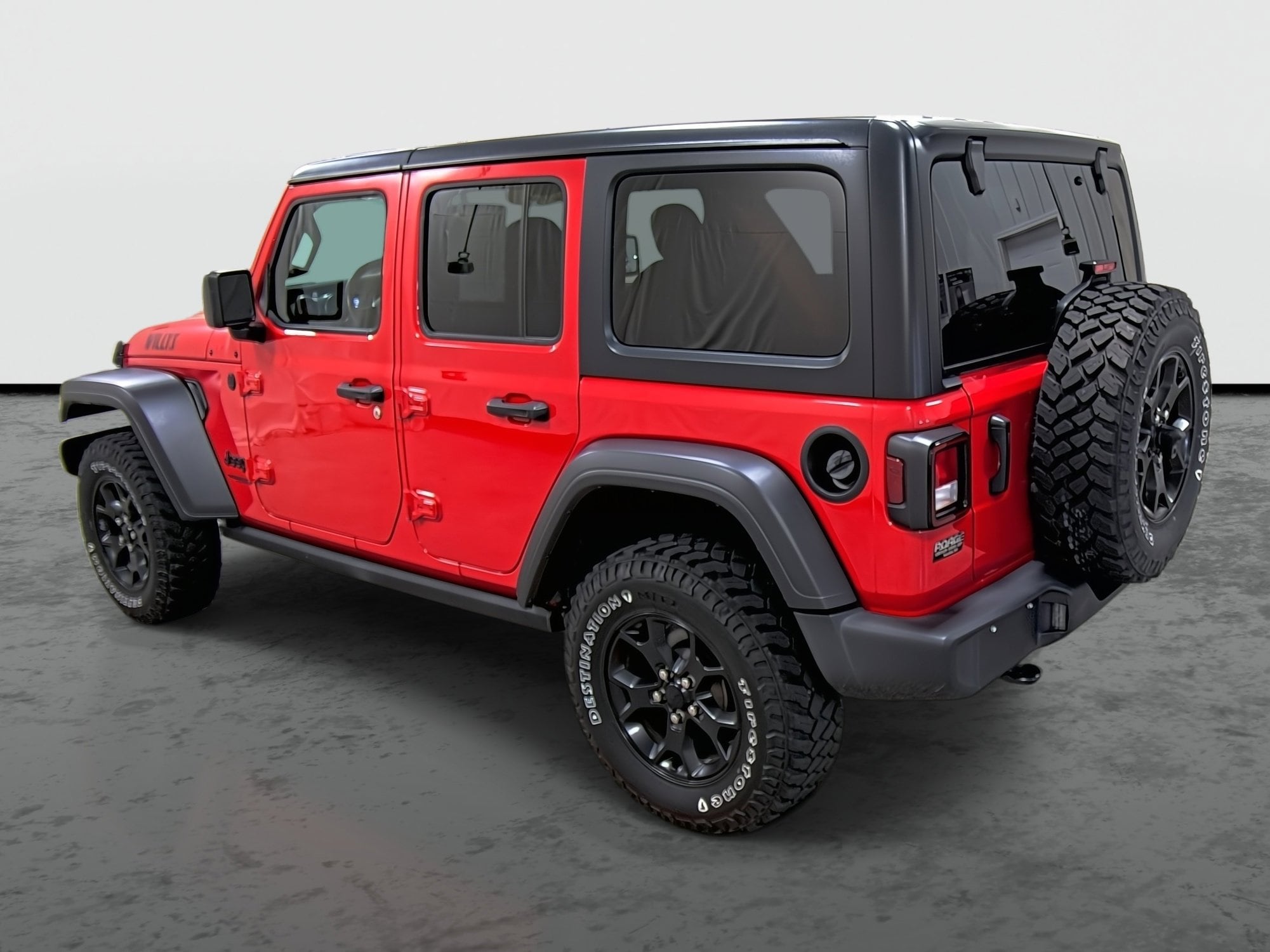 Used 2021 Jeep Wrangler Unlimited Willys with VIN 1C4HJXDN7MW804717 for sale in Hannibal, MO