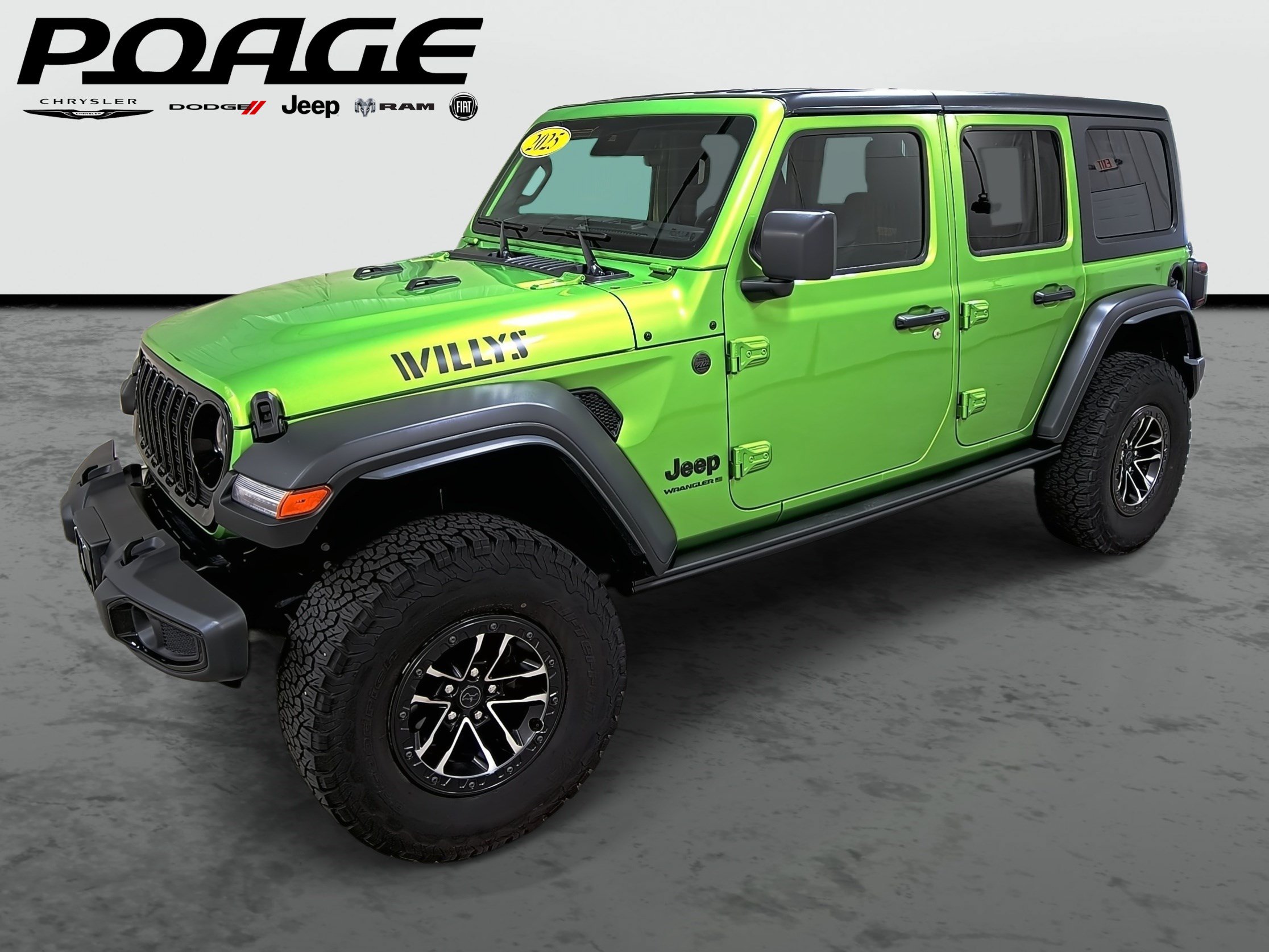 Used 2025 Jeep Wrangler Willys SUV