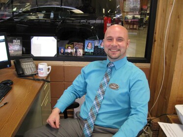 Staff member Tyson Hull from 1de3a699db81