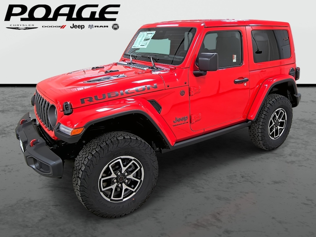 New 2026 Jeep Wrangler 2-DOOR RUBICON Sport Utility