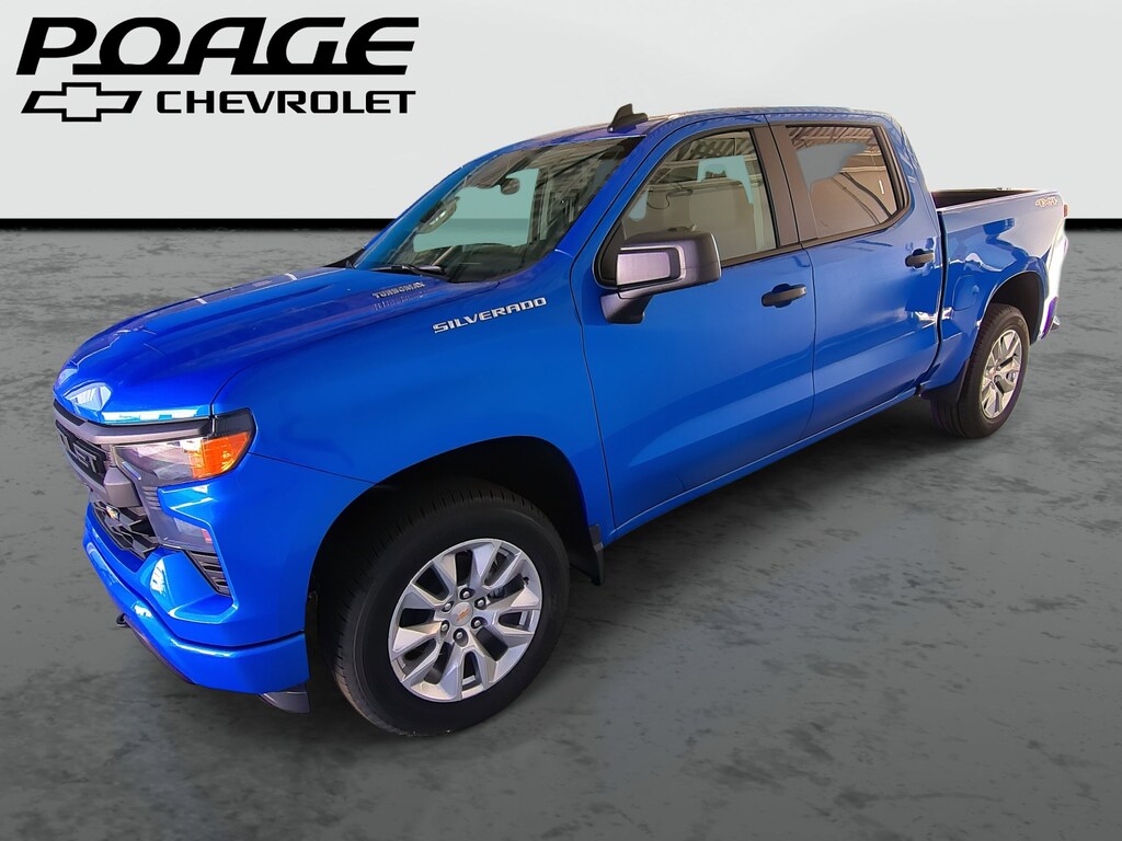 New 2026 Chevrolet Silverado 1500 Custom Truck Crew Cab
