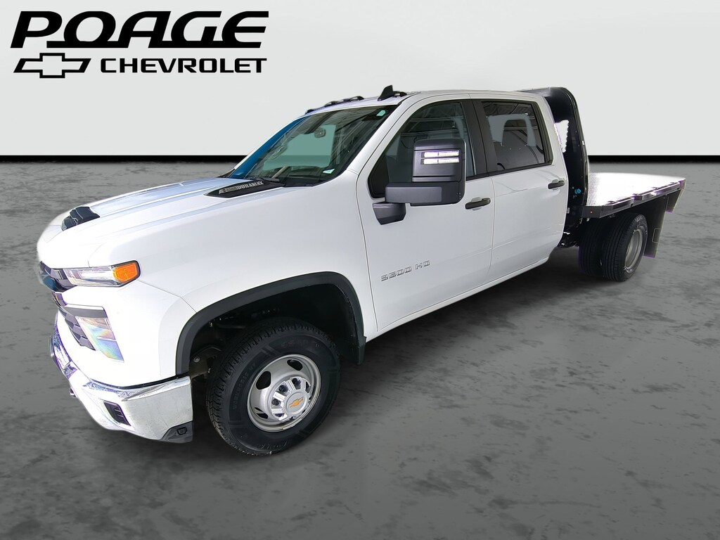 Used 2024 Chevrolet Silverado 3500 HD Chassis Work Truck Truck Crew Cab