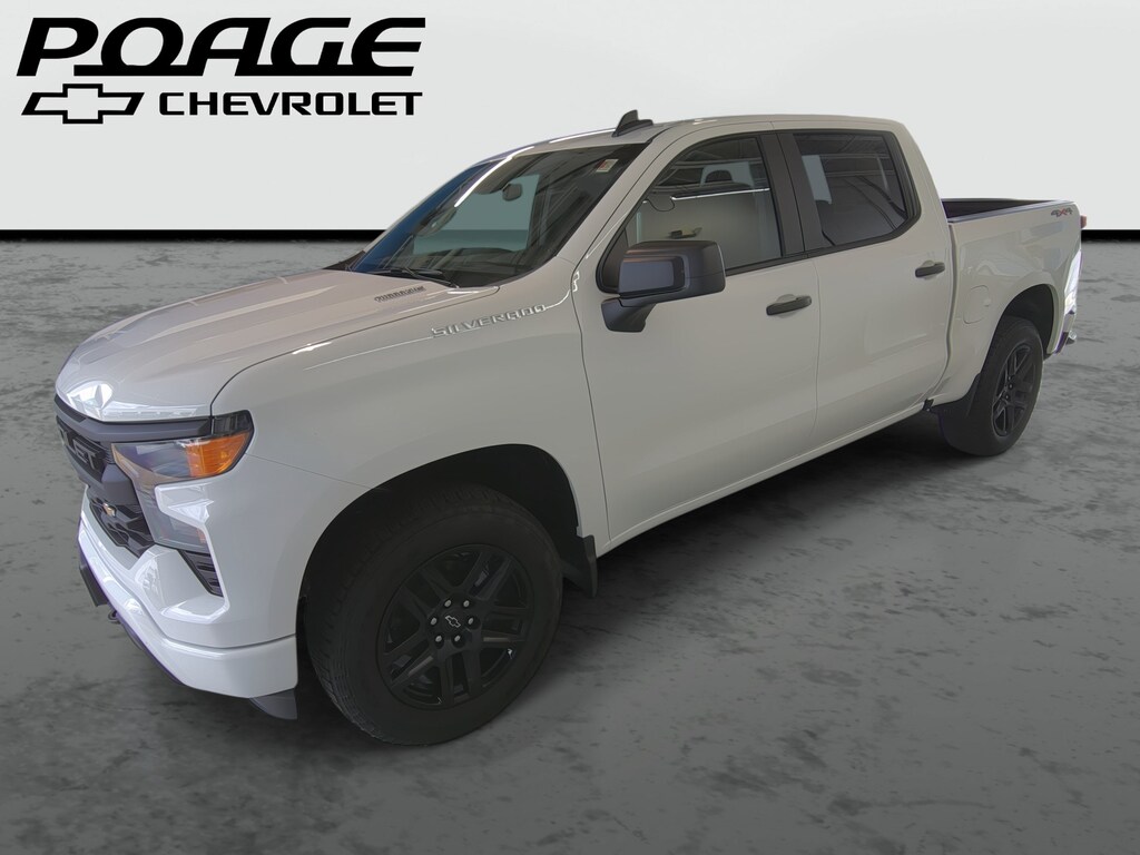 New 2026 Chevrolet Silverado 1500 Custom Truck Crew Cab
